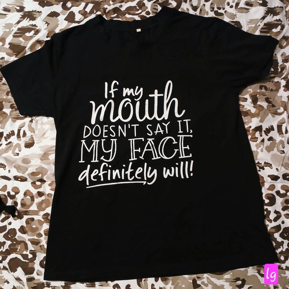 Woman's Qout Printed T